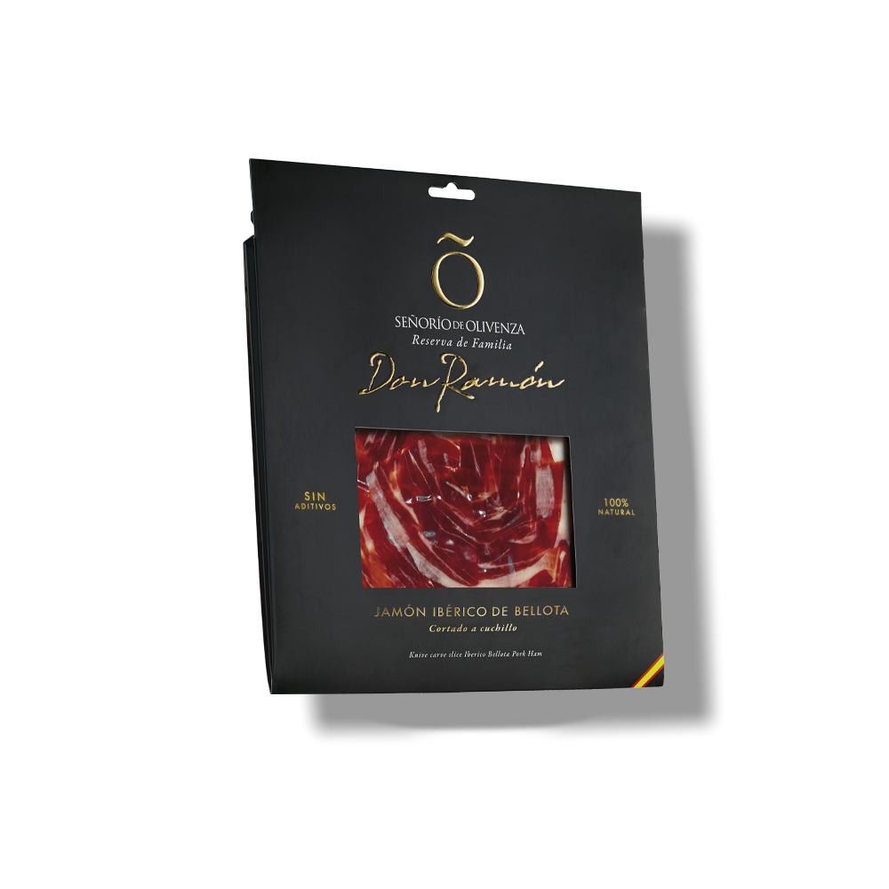 Señorío De Olivenza 100% Iberico Jamon Knife Craved (100g)