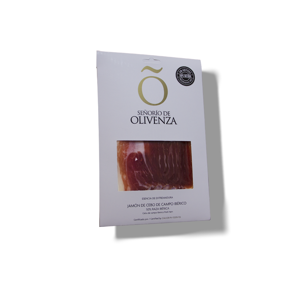 Señorío De Olivenza 50% Raza Iberica Jamon Machine Craved (100g)